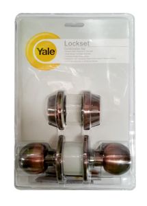 9217AC COMBINATION SET, KEYED ALIKE, ANTIQUE COPPER