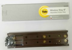YALE FRICTION STAY 8" ADJUSTABLE BROWN