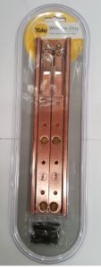 YALE FRICTION STAYS 10" ADJUSTABLE ANTIQUE COPPER