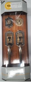 6610AB/PB HANDLE GRIPSETS ANTIQUE/POLISHED BRASS