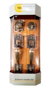 6680AB HANDLE GRIPSETS ANTIQUE BRASS