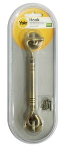 904/6 AB HOOK 904-6" ANTIQUE BRASS (PACK 1)