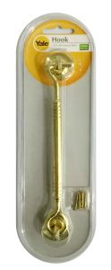 904/8 PB HOOK 904-8" POLISHED BRASS (PACK 1)