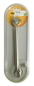 904/8 SS HOOK 904-8" SATIN STAINLESS (PACK 1)