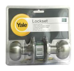 YALE KNOB VTT5222 PRIVACY SATIN STAINLESS