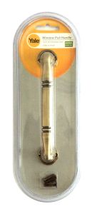 901/150 AB WINDOW PULL HANDLE 901-150MM ANTIQUE BRASS PACK1