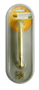 901/150 PB WINDOW PULL HANDLE 901-150MM POLISHED BRASS PACK1