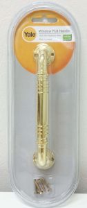 902/150 PB WINDOW PULL HANDLE 902-150MM POLISHED BRASS PACK1