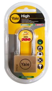BD40L YALE PADLOCK 40mm Y117D/40/150/1 KD, P1 B/PACK