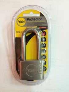 SD50L Stainless Steel disc padlock 50mm, SS body, shackle, disc & cap,