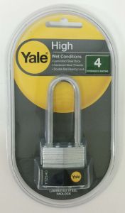 Y125 SERIES 40MM PADLOCK LAMINATED STEEL ZINC DP