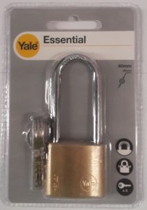 YALE YE1/40/152/1 40mm LLS Padlock Visual Packed