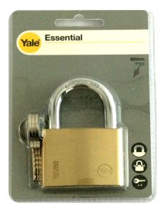 YALE YE1/60/132/1 60mm Padlock Visual Packed