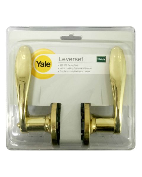 YALE KEY IN LEVER L5322, PRIVACY, US3, VISUAL PACK